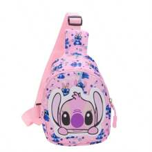 Sanrio 1pc Cartoon Casual Shoulder Bag, Small Backpack, Chest Bag, Lightweight & Cute Crossbody Bag - Suitable For Valentine's Day, Halloween, Thanksgiving And Birthday, Student Storage Bag, Backpack