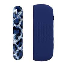 适用于 IQOS ILUMA ONE 的硅胶套 PC 侧可替换烟盒配件、吸烟配件、电子烟使用、香烟储存、电子烟吸烟 - 殼側豹紋側 - 查看 23