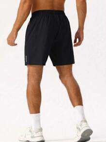Men's Outdoor Casual Sports Shorts Solid Color Geometric Printed Running Pants Outdoor And Gym Clothes