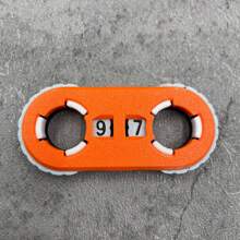 Contatore di vite stampato in 3D, adatto per giochi di ruolo e di carte - Portatile, materiale PLA durevole, età 14+, per giochi e RPG