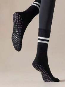 Pilates Socks With Grips For Women Yoga Socks Non Slip Socks Of 4pairs