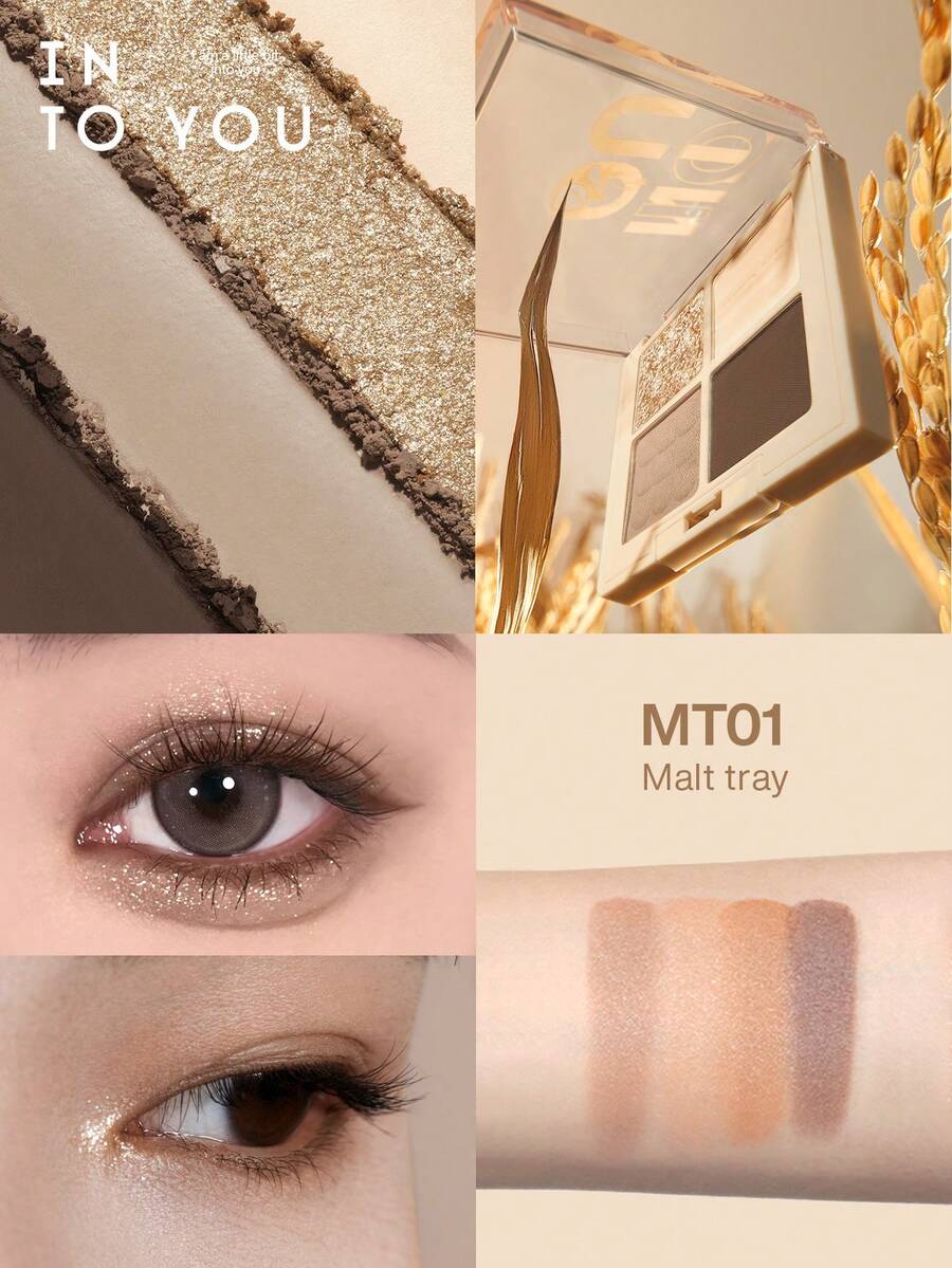 INTO YOU DAILY LIFE EYESHADOW PALETTE MT01, Suitable For Everyday Use - MT01 - View 1