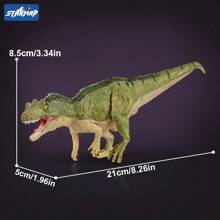 Juego de juguetes de dinosaurios gigantes, grandes juguetes de dinosaurios realistas para niños de 3 a 5 años - Regalos perfectos de dinosaurios para niños en cumpleaños - Figuras de juguete de dinosaurios con detalles pintados a mano - Figuras de dinosaurio gigantes