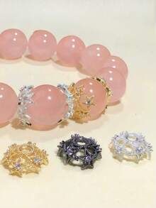 5件，珠宝配件，珠宝组件，星形隔珠，珠宝制作用珠子，隔珠，珠宝制作用品，不易掉色，非常适合耳环，项链，手链，女士珠宝配饰，打造您自己的特色女士珠宝。万圣节珠宝制作配件，圣诞节珠宝配件