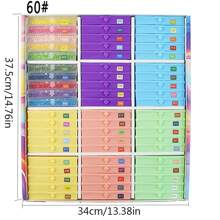 Set de 12/24/48/60 piezas de bandejas y cajas de almacenamiento para pintura de diamantes, juego de herramientas y accesorios para pintura de diamantes, cajas de almacenamiento para cuentas de manualidades DIY, mejor conjunto de regalos para amantes del arte de la pintura de diamantes