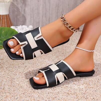 نعال بيت نسائية عادية اللون، تصميم بسيط وأنيق، ناعمة ومريحة، مناسبة للارتداء الداخلي والخارجي