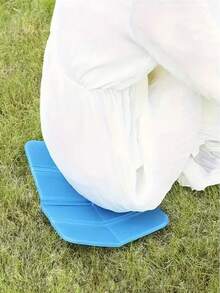 1 件便携式可折叠户外座垫 - 轻质透气 PE 泡沫，防水设计，适合露营、钓鱼、徒步旅行、音乐节、野餐和花园使用，露营配件 - 彩色 - 查看 5