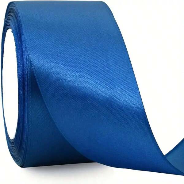 5pcs/3pcs/1pc Solid Color Fabric Ribbons, Craft Supplies For Chair Sash, Valentine's Gift Wrapping, Invitation Cards, Flower Bows, Sewing, Party & Wedding Decor (2cm Wide, 22.8m Long)