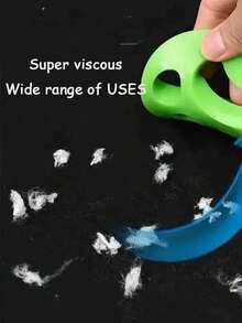 1/4pcs Reusable Silicone Lint Remover, Easy To Clean Clothes, Remove Pet Hair, Reusable Pet Hair Remover, Silicone Pet Hair Remover, Reusable Washing Machine Lint Collector, Easy To Clean Hair And Fuzz On Washing Machine And Dryer - Multicolor - View 4