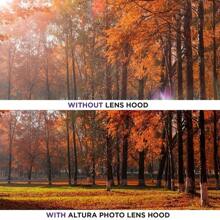 Collapsible Rubber Lens Hood 49/52/55/58/62/67/72/77MM For Canon Nikon DSLR Camera Lens With Filter Thread
