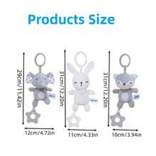 New Baby Wind Chime Toy, Newborn 0-1 Year Old Teething Hanging Toy With Chewable Teether - Multicolor - View 9