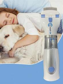USB Rechargeable Electric Pet Flea Remover Lice Cleaner Brush Comb For Dogs - White - View 4