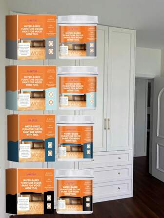Water Based Furniture Decorative Paint, Wood Paint, Wooden Door Furniture, Doors And Windows, Color Renovation And Color Change, Water-Based Wood Furniture Decorative Paint