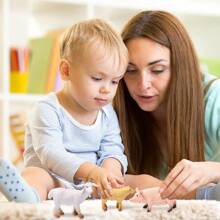 Realistic Farm Animal Figurines Toys Set, Plastic Learning Educational Playset Animal Themed Party Supplies For Easter Egg Birthday Christmas,Farm World - Pig, Goose, Chicken, Duck, Dairy Cow, Donkey, Water Buffalo, Sheep, Rabbit, Dog, Cat, Parrot Farm Animal Toys For Kids Girls Boys Ages 3+