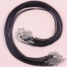 10/20/30/50/100/200/500 Pcs/Pack 1.5mm Adjustable Woven Cord Necklace, Suitable For Jewelry Making DIY Necklace & Bracelet