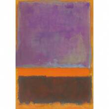 1pc Bảo tàng Mark Rothko Triển lãm Nghệ thuật trừu tượng hiện đại Poster Tranh vải Canvas In tường Hình ảnh cho phòng khách Trang trí nhà Quà tặng Khung tùy chọn - Nhiều màu - Xem 10