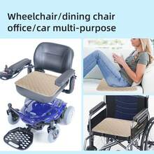 1 pieza Cojín para silla de ruedas, almohadilla para incontinencia de ancianos, absorbente y transpirable, impermeable y a prueba de fugas, almohadilla de cuidado de unicolor, silla de ruedas/silla de comedor/asiento de coche, unisex, adecuado para personas de mediana edad, ancianos, personas con discapacidad, todas las estaciones, regalo perfecto para vacaciones. - Multicolor - Ver 5