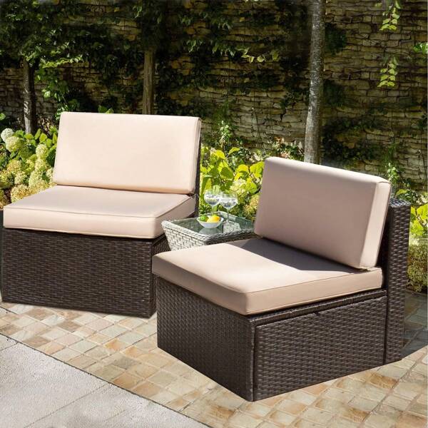 Outdoor Patio Sectional Seat