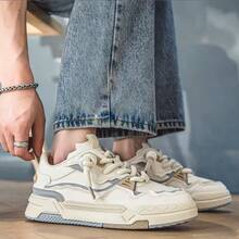 TENIS SNEAKERS PARA CABALLERO - Beis - Ver 4