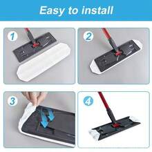 替换垫、替换布、拖把头配件，适用于 O-Cedar/H2prO 拖把 - 查看 3