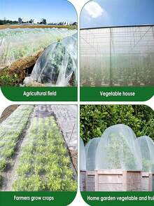 Insect & Bird Barrier Net - Customizable Garden Pest Net, High Density Mesh Netting, Vegetable Crop Cover To Protect Plants, Fruits & Flowers From Insects And Birds - A - View 10
