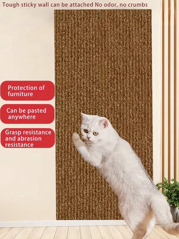 Adesivo protetor anti-riscos de gato para sofá, autoadesivo, resistente a arranhões, para renovação e reparo de estofados de sofá (30 x 30 cm)