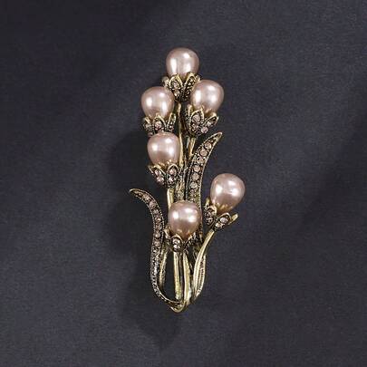 1 adet Vintage Şık Bayan Moda Broşu, Buket Şal Klipsi İğnesi, Günlük, Parti Giyimi, Hediye, Okul Ofis Aksesuarları, Gömlekler, Ceketler, Takılar, Noel, Cadılar Bayramı Giysi İğnesi, Komik Sevimli Öğretmen Hediyeleri, Kostüm Aksesuarları, Çanta Süsleri için Uygundur