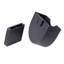 Hairitage Hold My Hair Shower Basket + Bathroom Organizer For Hair Accessories NoDrill Storage Hanging Storage Basket For Shower And Bathroom - 灰色 - 查看 2