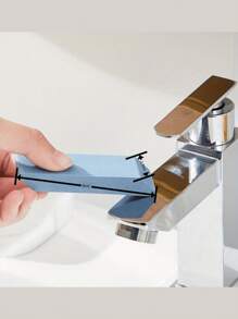 2pcs/1pc Magic Eraser, Stainless Steel Rust Remover, Stainless Steel Tap Descaling Eraser, Kitchen Cleaning Brush, Bathroom Mirror Wiping Eraser, Toilet Rust Eraser, Multipurpose Rubber Cleaner For Kitchen & Bathroom - Removes Limescale, Rust And Stains Without Cleaner