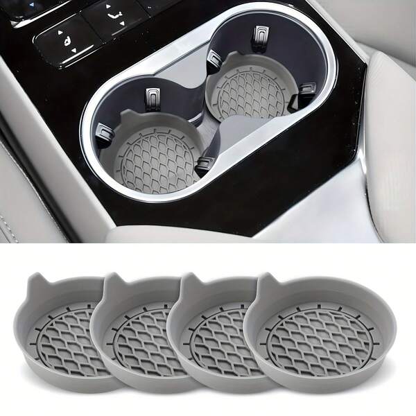 Silicone Cup Holder Inserts, Universal Non-Slip Cup Holders, Car Interior Accessories For Women And Men