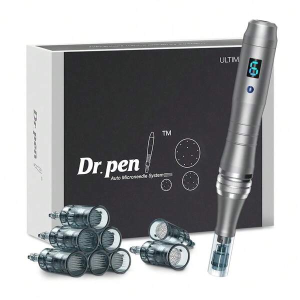 1pc Dr. Pen Ultima M8 Professional Microneedling Pen With 12 Cartridges