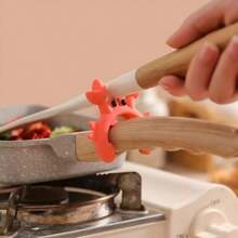 Crab Silicone Wiper Holder, Anti-Scalding Kitchenware Holder - Essential Cooking Accessories, 1 Piece