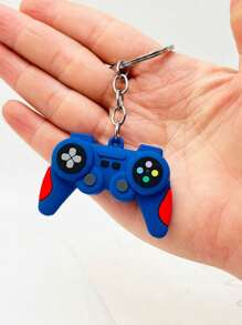 1/6 Piece Set Of Cartoon Creative Silicone Game Console Keychains For Boys And Girls, Car Keys/Luggage Pendant Decorations, Suitable For Pendant Gifts For Classmates And Friends