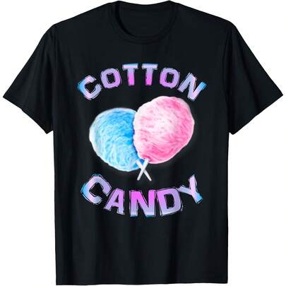 Cotton Candy Sticks Cones Floss  Candy Fun Gifts T-ShirtMade From 220G Heavyweight 1175% Cotton, This Offers The Perfect Balance Of Comfort And Structure. Soft To The Touch But Built To Last, It's A Staple For Those Who Demand More From Their Clog. Breathable, Stylish, And Versatile Enough For Any Outfit, This Shirt Keeps Its Pe And Feel, Wash After Wash.