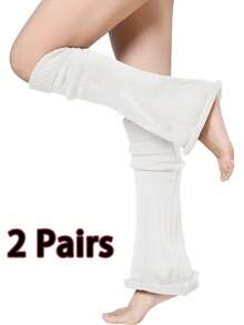 1 Cặp quần ống loe đan thời trang dành cho nữ, nhiều kiểu dáng - máy sưởi chân rộng - Xem 24