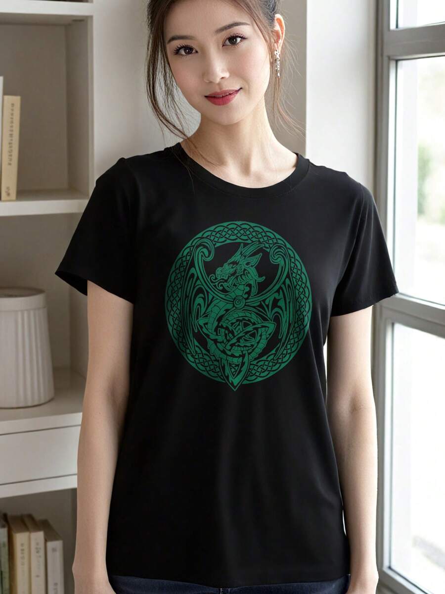 Celtic-Dragon-T-Shirt
