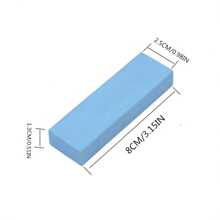 2pcs/1pc Magic Eraser, Stainless Steel Rust Remover, Stainless Steel Tap Descaling Eraser, Kitchen Cleaning Brush, Bathroom Mirror Wiping Eraser, Toilet Rust Eraser, Multipurpose Rubber Cleaner For Kitchen & Bathroom - Removes Limescale, Rust And Stains Without Cleaner