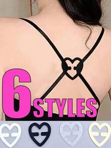4/8/12pcs,Bra Strap Clips, Invisible Anti-Slip, Bra Strap Buckle, Bra Strap Holders For Slipping, Bra Strap Holder - Conceal Hide Straps - Cleavage Control,1/16/20/30/40/50/60/80/100/120pcs,Body Care, For Travel,Sport,Outdoor,Belt Christmas For Holiday Gift Giving Summer Cooling,Beach,Travel - Multicolor - View 2