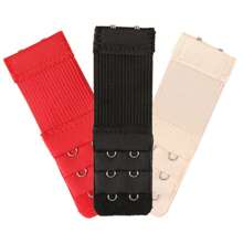 1/2/3pcs Elastic Bra Extender With Hooks, Bra Extension Strap, Ladies' Lingerie Clasps For Bra BandBody Care For Travel,Sport,Outdoor