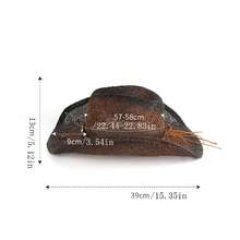 Saddle Up For Fun With Our Chocolate Cowboy Hat - One Size Fits All - Chocolate Color - View 6