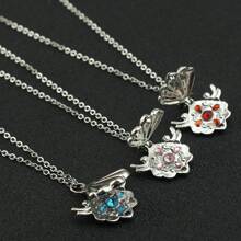 H2O Mermaid Seashell Openable Pendant Necklace, Anime Cosplay Accessories, Christmas Gift