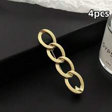 1/2/3/4/6pcs Invisible Waist Cincher Buckle, Jeans & Skirt Waist Adjuster, Removable Waist Shaper Without Sewing - Multicolor - View 17