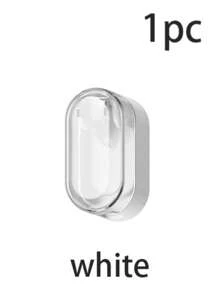 Bathroom Toothbrush Holder For Home Use, Wall-Mounted Minimalist Dustproof Toothbrush Hanger Without Drilling, With Automatic Closing Cover,Toothbrush Storage Shelf,Simple Portable Organiser For Bathroom,Dustproof Toothbrush Organiser With Cover