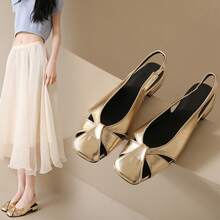 Women Walking Shoes - 金色 - 查看 5