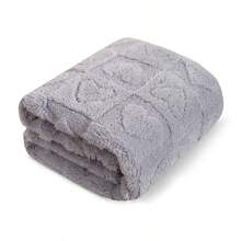 1pc Plush Baby Blanket, Ultra Soft & Comfortable Infant Swaddle Blanket For Girls & Boys, Fluffy Baby Walker/Stroller/Crib Receiving Blanket, Newborn Baby Shower/Birthday Party Gift - 80*100cm - View 1