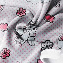 Kit C/6 Pano Toalha De Boca Fralda Babete Bebê 30x30cm Tecido de Malha 30/1 Fio Penteado 100% algodão - Rosa - Visão 10