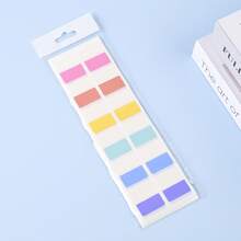 120 Label Index Stickers, Easy To Organize And Archive, Categorized Writing Sticky Notes, Colored Fluorescent Stickers, Morandi Index Stickers, Very Suitable For Home, Office Or School Use - 彩色 - 查看 3