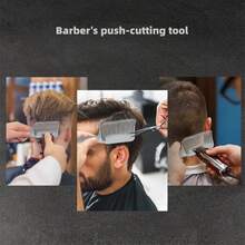 Professional Hairstylist Fading Comb - Heat-Resistant, ABS Plastic Haircut And Blending Tool, Suitable For Flat Tops, Textures And Thinning Hair - Lightweight, Anti-Static Essential For Hairstyling Salon, Barber Hair Cutting Accessory,Brush,Hair Brushes,Edge Brush,Brush Hair,Hair Comb,Comb Hair,Detangling Brush,Ball Brush,Mini Hair Brush,Hair Brush Set,Wooden Comb,Hair Brush, Brush, Comb, Slick Back Brush, Hairbrush, Edge Brush, Brush Hair, Hair Comb, Hair Brush Set, Comb Hair, Mini Hair Brush, Detangling Brush, Hair Brushes,Hair, Accessories, Hair Products, Hair Tools, Hair Stuff, Hair Care, Curly Hair Brush, Barber, Barber Accessories, Hairdressing Equipment,Travel Essentials,Travel Essential,Hairstyle,Hairdressing - Multicolor - View 4