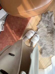 1 st plyschtofflor, nya snygga hustofflor med isolering, galentiner, valp, karneval, sko, vår- och sommarval, brudtärnepresenter, rum, sovrumsinredning, sovrumsinredning, strand, resor, för män, för kvinnor, semester - Multifärgad - Visa 2