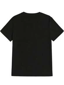 I Teach My Kids To Hit And Steal Baseball Ball Base T-Shirt/AL Gifts For Babies - màu đen - Xem 2